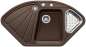 Preview: BLANCO 515086 DELTA-F SILGRANIT PuraDur Cafe mit Schale