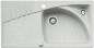 Preview: BLANCO 512184 LUNA SILGRANIT Clean Steingrau mit Ablauffernbedienung mit Zubehör Becken rechts