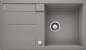 Preview: BLANCO 513036  METRA 5S SILGRANIT Alumetallic mit Ablauffernbedienung Reversibel