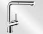 Preview: BLANCO 514023 LINUS-S-F Chrom Hochdruck Vorfenster Armatur