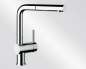 Preview: Blanco 512402 Linus-S Chrom mit aus­zieh­ba­rem Auslauf HD