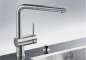 Preview: Blanco 512402 Linus-S Chrom mit aus­zieh­ba­rem Auslauf HD