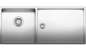 Preview: Blanco 516152 Claron 400/550-U 516152 Unterbau Spülbecken Seidenglanz