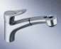 Preview: Blanco 512553 MERKUR-S, Messing galvanisch, Edelstahl finish, Niederdruck
