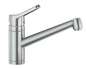 Preview: Blanco 512893 ACTIS, Messing galvanisch, Edelstahl finish, Hochdruck