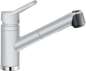 Preview: BLANCO 512931 ACTIS-S, Messing SILGRANIT-Look, steingrau, Hochdruck