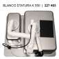 Preview: BLANCO 514845 STATURA K 550-U, Edelstahl Seidenglanz, mit Ablauffernbedienung, mit Zubehör, Becken rechts, 600 mm Untermaß