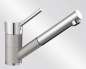 Preview: BLANCO 516074 ANTAS-S Messing Keramik-Look zweifarbig Alugrau Chrom Hochdruck