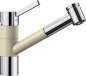 Preview: BLANCO 517615 TIVO-S Messing SILGRANIT-Look zweifarbig, champagner/chrom, Hochdruck