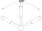 Preview: BLANCO 517615 TIVO-S Messing SILGRANIT-Look zweifarbig, champagner/chrom, Hochdruck