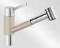Preview: BLANCO 517616 TIVO-S, Messing SILGRANIT-Look zweifarbig, sand/chrom, Hochdruck