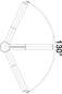Preview: BLANCO 518443 LINEE-S Messing SILGRANIT-Look zweifarbig, champagner/chrom, Hochdruck