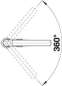 Preview: BLANCO 521273 AVONA Messing SILGRANIT-Look, tartufo, Hochdruck
