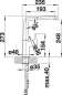 Preview: BLANCO 521284 AVONA-S, Messing SILGRANIT-Look, cafe, Hochdruck