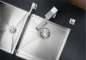 Preview: BLANCO 521603 ZEROX 400/550-T-IF/N Edelstahl Becken links