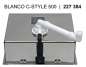 Preview: BLANCO 522243 C-STYLE 500-U, Edelstahl Bürstfinish, ohne Ablauffernbedienung, ohne Zubehör, keine Beckenlage, 600 mm Untermaß
