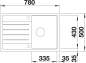 Preview: Blanco 526083 Legra 45 S Silgranit PuraDur 2, Farbe schwarz