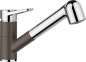 Preview: BLANCO 526424 WEGA-S II, Messing SILGRANIT-Look zweifarbig, cafe/chrom, Hochdruck