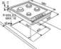 Preview: Whirlpool AKM228/IX Gaskochfeld