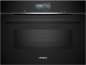 Preview: Siemens CM776G1B1 iQ700, Einbau-Kompaktbackofen mit Mikrowellenfunktion, 60 x 45 cm, schwarz
