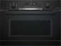 Preview: BOSCH CPA465GB0 Serie 6 Einbau-Mikrowelle mit Dampfgarfunktion 60 x 45 cm Schwarz