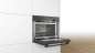 Preview: BOSCH CPA465GB0 Serie 6 Einbau-Mikrowelle mit Dampfgarfunktion 60 x 45 cm Schwarz