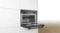 Preview: BOSCH CPA465GB0 Serie 6 Einbau-Mikrowelle mit Dampfgarfunktion 60 x 45 cm Schwarz