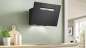 Preview: BOSCH DWK67FN60 Serie 4 Wandesse 60 cm Klarglas schwarz bedruckt