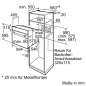 Preview: BOSCH HBD234FB65 Einbau-Backofen-Set Einbau-Backofen, Induktionskochfeld (HBF133BA0 + PUE61RBB6E)