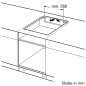 Preview: BOSCH PIF621HC1E Serie 6 Induktionskochfeld 60 cm Schwarz, flächenbündig (integriert)