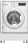 Preview: BOSCH WIW28443 Serie 8 Einbauwaschmaschine 8 kg 1400 U/min.