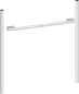 Preview: NEFF Z9060MY0 Flex Design Kit 60 cm Metallic silver, für einen einzelnen Backofen & für einen Kompaktbackofen und -Schublade (Wärme-, Zubehör-, Vakuumier-)