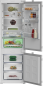 Preview: BEKO B7BCNA295HS2 Einbau-Kühl-Gefrierkombination (Gefrierteil unten, 54 cm) 177,5  cm Höhe,  54 cm Breite,  55 cm Tiefe