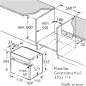 Preview: Neff BCR4522N A+ Ein­bau-Back­ofen Sen­sor-Tas­ten in Edelstahl (B45CR22N0) A+ 12 Programme