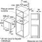 Preview: BOSCH BFL554MB0 Serie 6 Einbau-Mikrowelle Schwarz