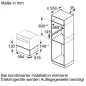 Preview: Siemens BI910C1B1 iQ700 Wärmeschublade 60 x 14 cm Schwarz, Edelstahl