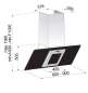 Preview: Beko HCA91531B Dunstabzugshaube LED-Beleuchtung