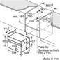 Preview: Bosch CDG634AS0 Serie 8 Dampfgarer, 60cm breit, 38l, AutoPilot 20, Dampfgaren, Edelstahl