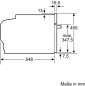 Preview: Bosch CDG634AS0 Serie 8 Dampfgarer, 60cm breit, 38l, AutoPilot 20, Dampfgaren, Edelstahl