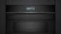 Preview: Siemens CM976GMB1 iQ700 Einbau-Kompaktbackofen mit Mikrowellenfunktion 60 x 45 cm Schwarz
