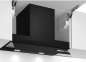 Preview: BOSCH DBB67AM60 Serie 6 Integrierte Designhaube 60 cm Klarglas schwarz bedruckt, Schwarz