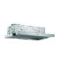 Preview: BOSCH DFM064W54F EEK: B Flachschirmhaube, 60cm breit, Ab-/Umluft, LED-Beleuchtung, silbermetallic