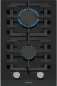 Preview: Siemens ER3A6BI40 iQ700, Domino-Kochfeld, Gas, 30 cm, Glaskeramik, Schwarz