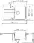 Preview: SCHOCK FOMD100SAGNE Formhaus D-100S-A Nero Unterschrank 45 cm Aufliegend CRISTALITE®