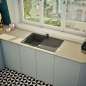 Preview: SCHOCK FOMD100SAGON Formhaus D-100S-A Onyx Unterschrank 45 cm Aufliegend CRISTALITE®