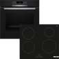 Preview: Bosch HBD274FB66 SET (Einbaubackofen HBA171BB3 + Induktionskochfeld PUE61RBB6E), EEK: A+