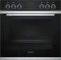 Preview: Siemens HE273ABS0 Einbauherd cookControl10 Pyrolyse versenkbare Drehwähler schwarz, Edelstahl
