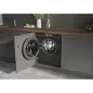 Preview: Haier HWQ90B416FWBB-S Einbau-Waschvollautomat schwarz, 9 kg, 1600 U/min, 76 dBA