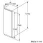 Preview: Neff KI2822FF0 N50, Einbau Kühlschrank mit Gefrierfach, EEK: F