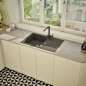 Preview: SCHOCK LIMD100SAGON Lima D-100S Onyx mit Excenterbedienung B 780 x T 500 mm